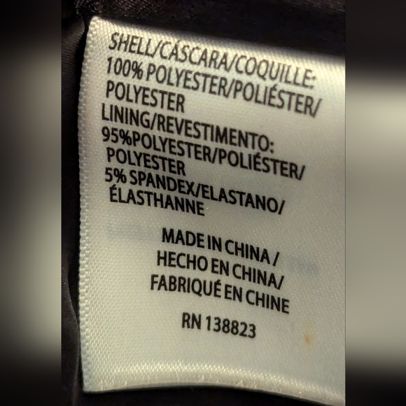 Shyanne Faux Fur Black Jacket Coat Blazer Medium M - Picture 9 of 9